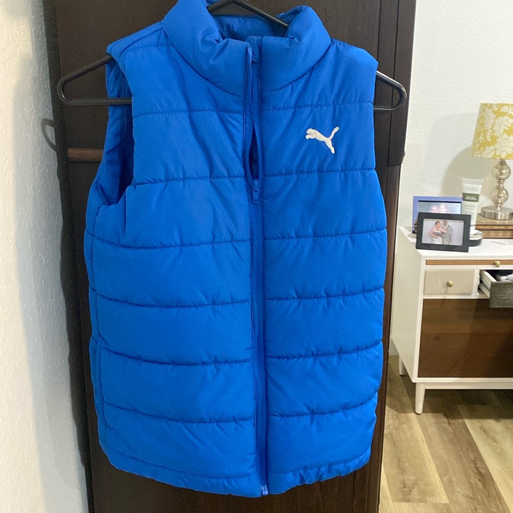Boys PUMA vest, worn once (M)